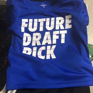 Carter’s active shirt and okie dokie pants 18m